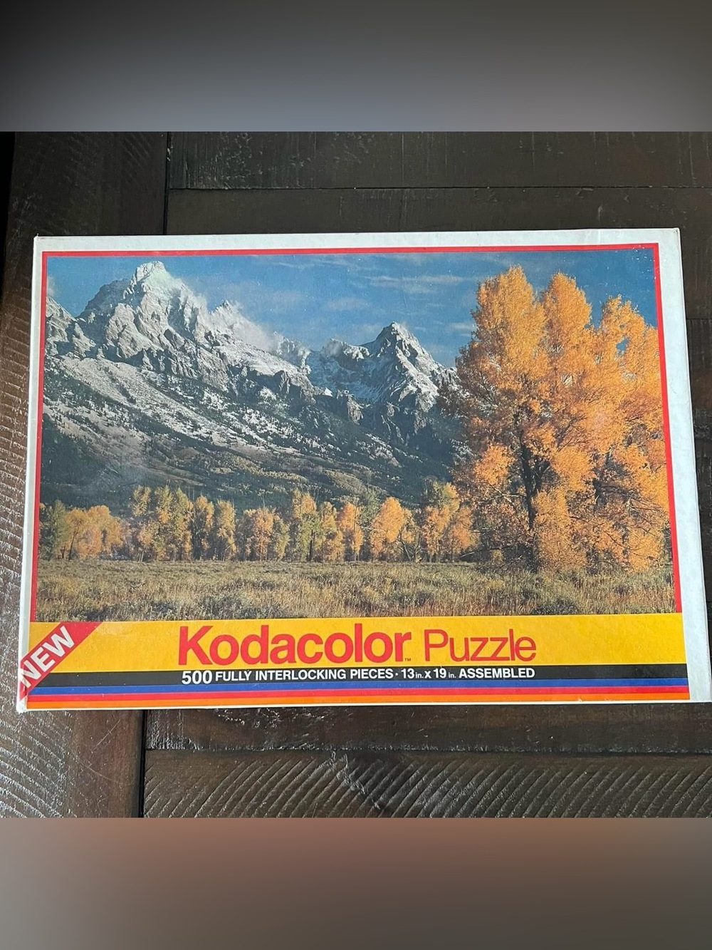 Kodacolor Puzzle - 500 piece Fall Landscape New/Unopened